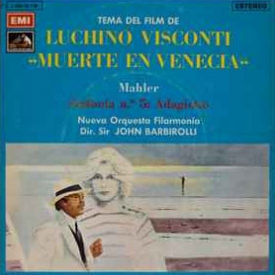 Gustav Mahler ‎"Tema Del Film De Luchino Visconti "Muerte En Venecia" - Sinfonía N.° 5: Adagietto" (7")