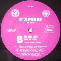 S'Express - Hey Music Lover (Spatial Expansion Mix)  (12" - ed. Limitada) S'Express - Hey Music Lover (Spatial Expansion Mix)  (12" - ed. Limitada)