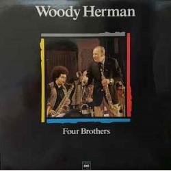 Woody Herman ‎"Four Brothers (The 3 Herds)" (LP - Promo)*