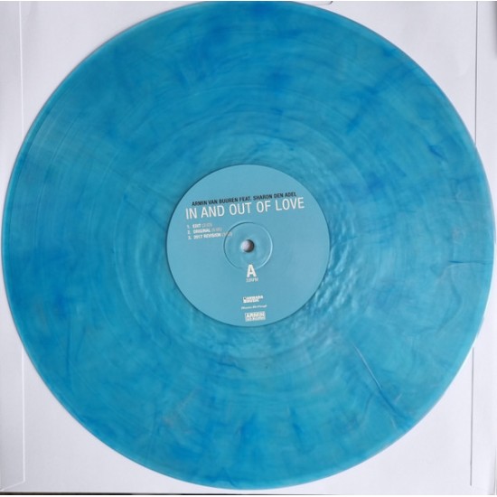 Armin van Buuren Feat. Sharon den Adel ‎"In And Out Of Love" (12" - 180g - ed. Limitada - color Azul Plateado)