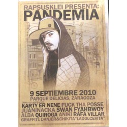 Rapsusklei - Pandemia (9 Septiembre 2010)  (DVD)  Rapsusklei - Pandemia (9 Septiembre 2010)  (DVD)