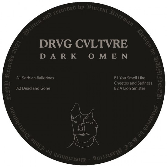 Drvg Cvltvre ‎"Dark Omen" (12")