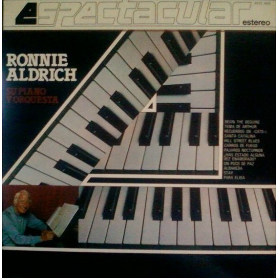 Ronnie Aldrich Su Piano Y Orquesta "Ronnie Aldrich Espectacular" (LP)