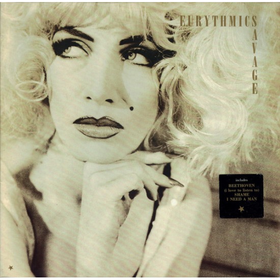 Eurythmics ‎"Savage" (LP)*