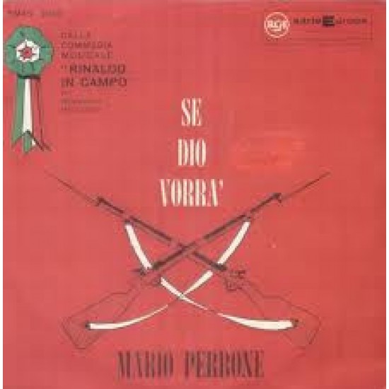Mario Perrone ‎"Se Dio Vorrà" (7")