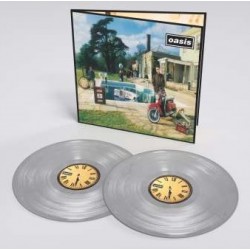 Oasis "Be Here Now" (2xLP - Limited Edition - Remastered - 25th Anniversary - color Plata Metalico)