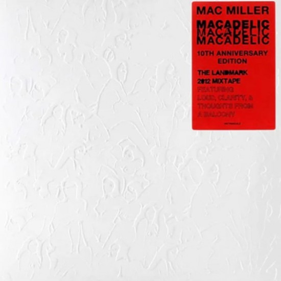 Mac Miller ‎"Macadelic" (2xLP - 10th Anniversary Edition - color Plata)