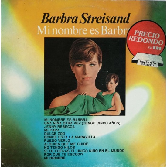 Barbra Streisand ‎"Mi Nombre Es Barbra" (LP)