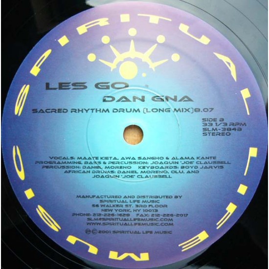 Les Go ‎"Dan Gna" (12")