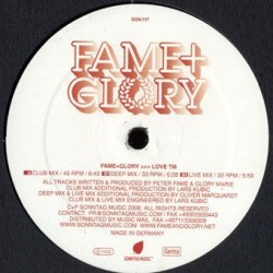 Fame+Glory ‎"Love Tm" (12")