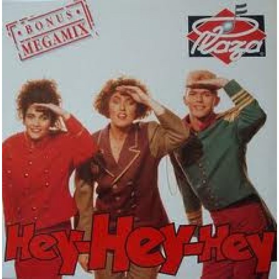 Plaza ‎"Hey-Hey-Hey (Megamix)" (12")