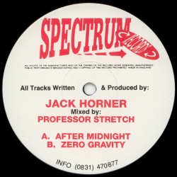 Jack Horner - After Midnight / Zero Gravity  (12") Jack Horner - After Midnight / Zero Gravity  (12")