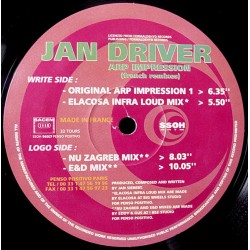 Jan Driver ‎"Arp Impressions (French Remixes)" (12") 