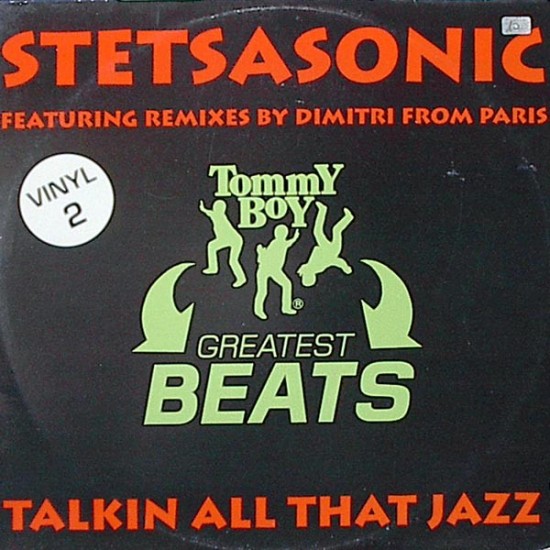 Stetsasonic "Talkin All That Jazz (Remixes Pt. 2)" (12") Stetsasonic "Talkin All That Jazz (Remixes Pt. 2)" (12")
