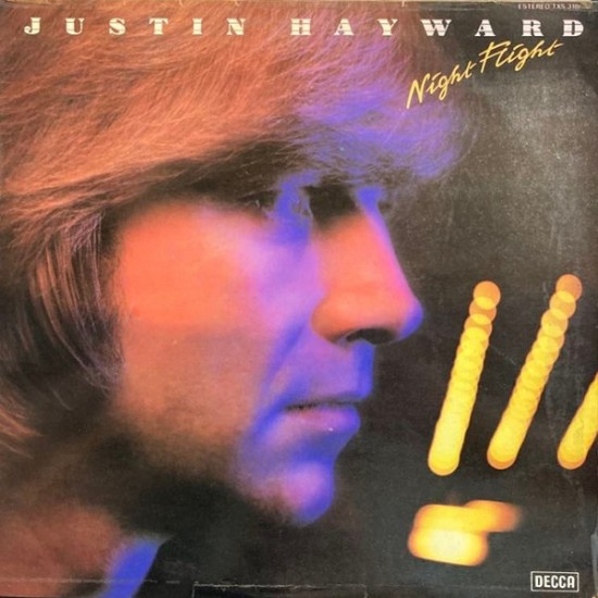 Justin Hayward ‎"Night Flight" (LP - Promo)*