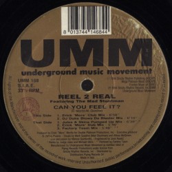 Reel 2 Real Feat. The Mad Stuntman - Can You Feel It?  (12")