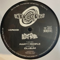 DJ Nitro - Party People / Olleum  (12") DJ Nitro - Party People / Olleum  (12")