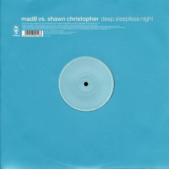 Mad8 vs. Shawn Christopher ‎"Deep Sleepless Night" (12")