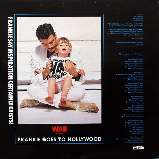 Frankie Goes To Hollywood ‎"War (Hidden)" (12")