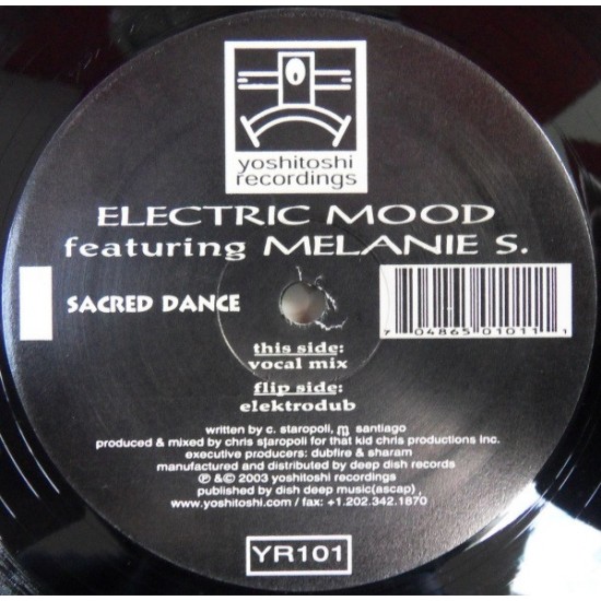 Electric Mood Feat. Melanie Santiago "Sacred Dance" (12")