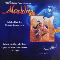 Alan Menken, Howard Ashman, Tim Rice ‎"Aladdin (Original Motion Picture Soundtrack)" (CD)