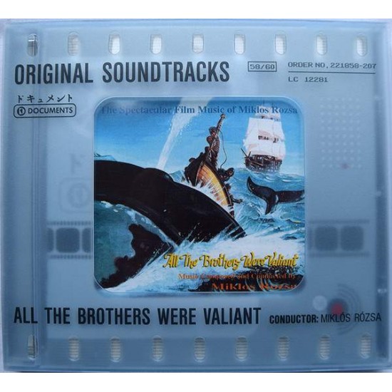 Miklós Rózsa ‎"All The Brothers Were Valiant" (CD)  