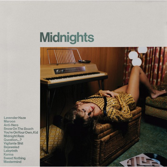 Taylor Swift ‎"Midnights" (CD - Special Edition - Jade Green)