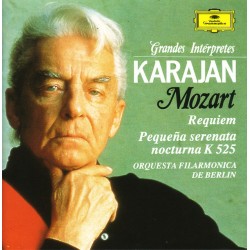 Wolfgang Amadeus Mozart - Herbert von Karajan, Orquesta Filarmonica De Berlin - Requiem / Pequeña Serenata Nocturna K 525  (CD)