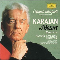 Mozart - Karajan, Berliner Philharmoniker "Requiem, Piccola Serenata Notturna" (CD) 