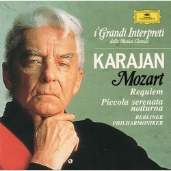 Mozart - Karajan, Berliner Philharmoniker - Requiem, Piccola Serenata Notturna (CD) 