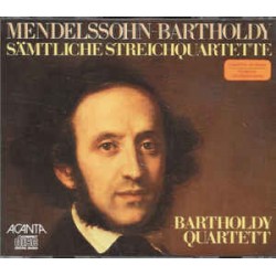 Mendelssohn-Bartholdy, Bartholdy Quartett ‎"Sämtliche Streichquartette" (3xCD) 
