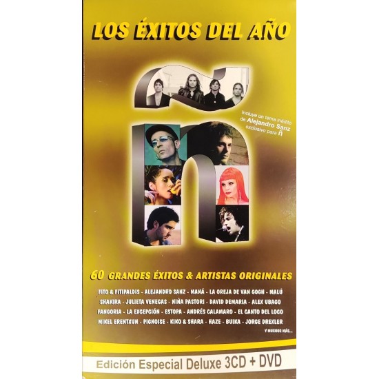 Ñ (Los Exitos Del Año) (3xCD + DVD - Digipack Longbox)