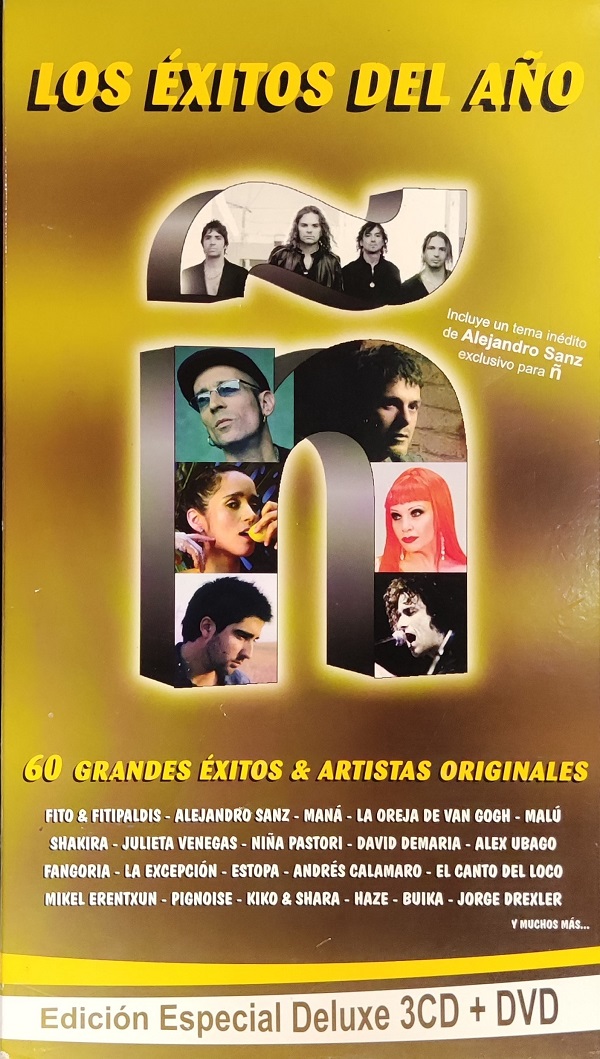 Ñ (Los Exitos Del Año) (3xCD + DVD - Digipack Longbox)