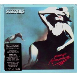 Scorpions ‎"Savage Amusement" (CD + DVD - ed. DeLuxe - Digipack)