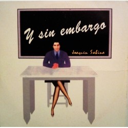 Joaquín Sabina -  Y Sin Embargo  (CD Single - ed. Limitada - Cardboard) Joaquín Sabina -  Y Sin Embargo  (CD Single - ed. Limitada - Cardboard)