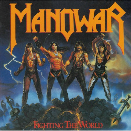 Manowar ‎"Fighting The World" (CD)