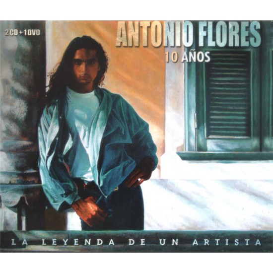 Antonio Flores ‎"10 Años (La Leyenda De Un Artista)" (2xCD + DVD)
