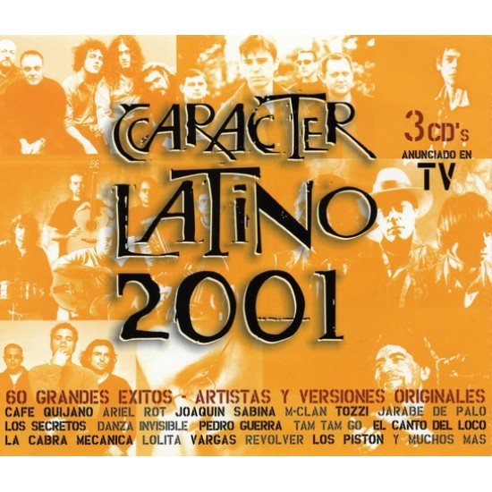 Carácter Latino 2001 (3xCD)