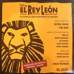 El Rey León "El Musical Que Conmueve Al Mundo (Disney)" (CD - Digipack Gatefold) 