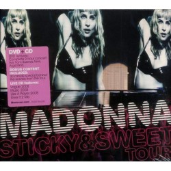 Madonna ‎"Sticky & Sweet Tour" (DVD+CD) 