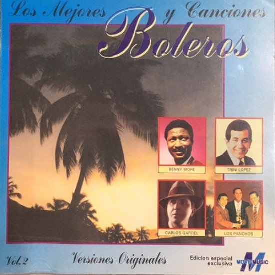 Los Mejores Boleros y Canciones Vol.2 (CD) 