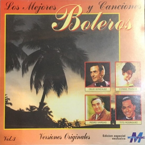 Los Mejores Boleros y Canciones Vol.3 (CD) 