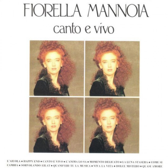Fiorella Mannoia ‎"Canto E Vivo" (CD) 