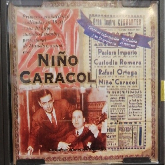 Niño Caracol "Primeras Grabaciones 1930" (CD)* 