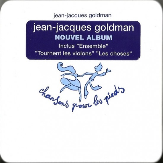 Jean-Jacques Goldman ‎"Chansons Pour Les Pieds" (CD Metal Box) 