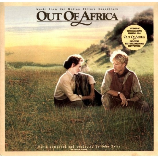 John Barry ‎"Out Of Africa (Music From The Motion Picture Soundtrack)" (CD)