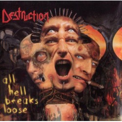 Destruction ‎"All Hell Breaks Loose" (CD) 