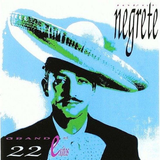 Jorge Negrete ‎"22 Grandes Éxitos" (CD) 
