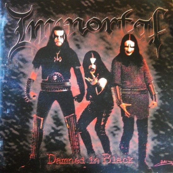 Immortal ‎"Damned In Black" (CD)