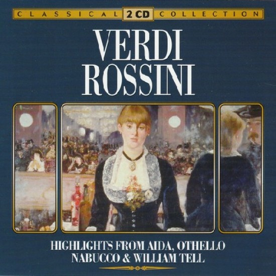 Verdi, Rossini ‎"Highlights From Aida, Othello Nabucco & William Tell" (2xCD) 